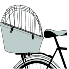 Karlie cesta de mimbre para bicicleta image number null